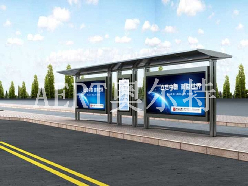 304不銹鋼公交候車(chē)亭